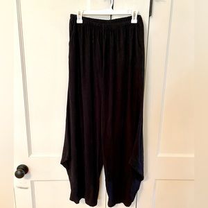Bryn Walker Balloon Hem Black Pants